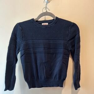 Cat & Jack Dark Blue Knit Top